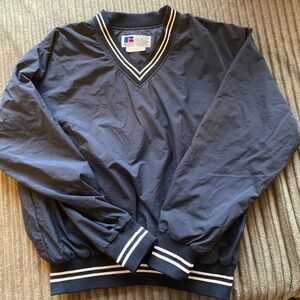 Vintage Russell Athletic Navy Windbreaker Size L